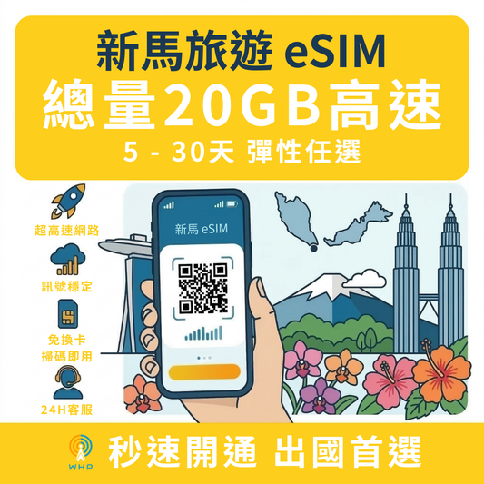 新馬總量20GB高速│5-30天